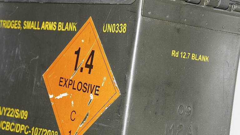 Explosivstoffofen_Munition