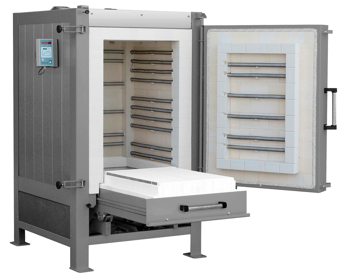 Hochtemperatur-Kammerofen mit 480 l Volumen