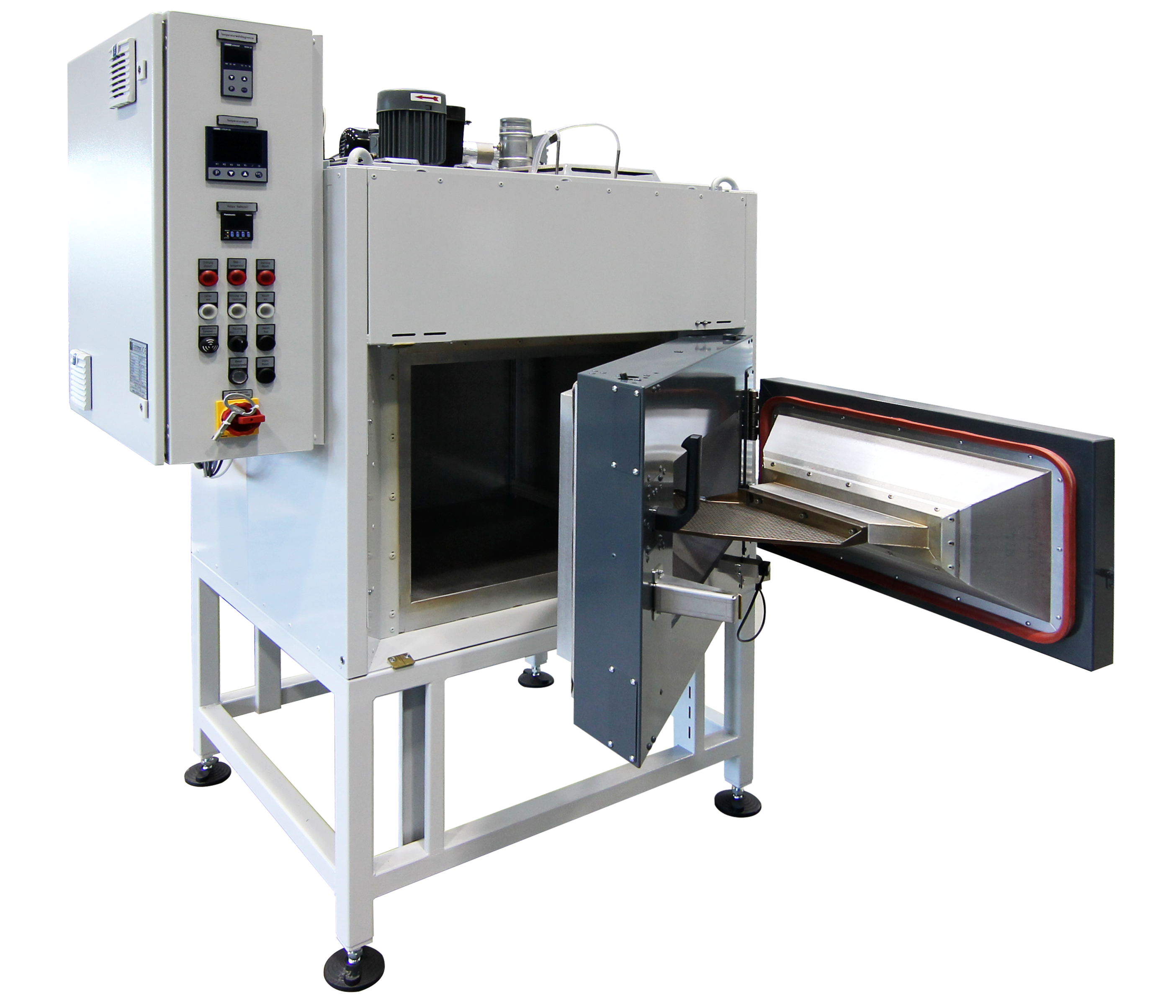 Für Coil Coating Tests ausgestatteter Schrank