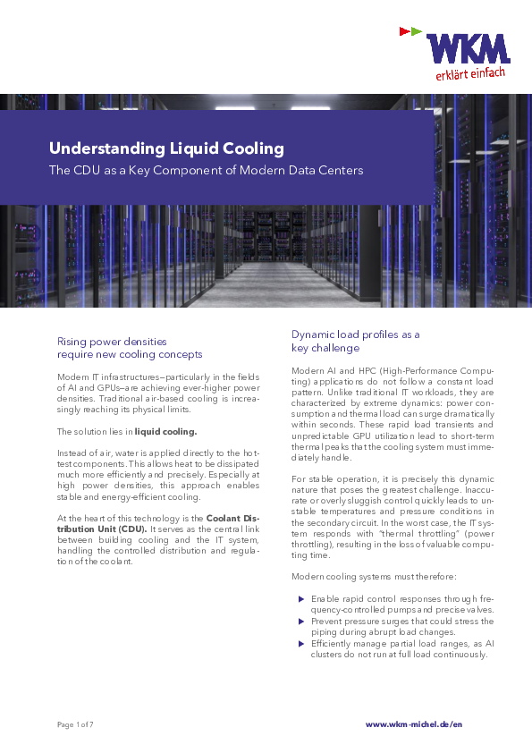 WKM explained simply - Understanding_Liquid_Cooling (CDUs and DLC)