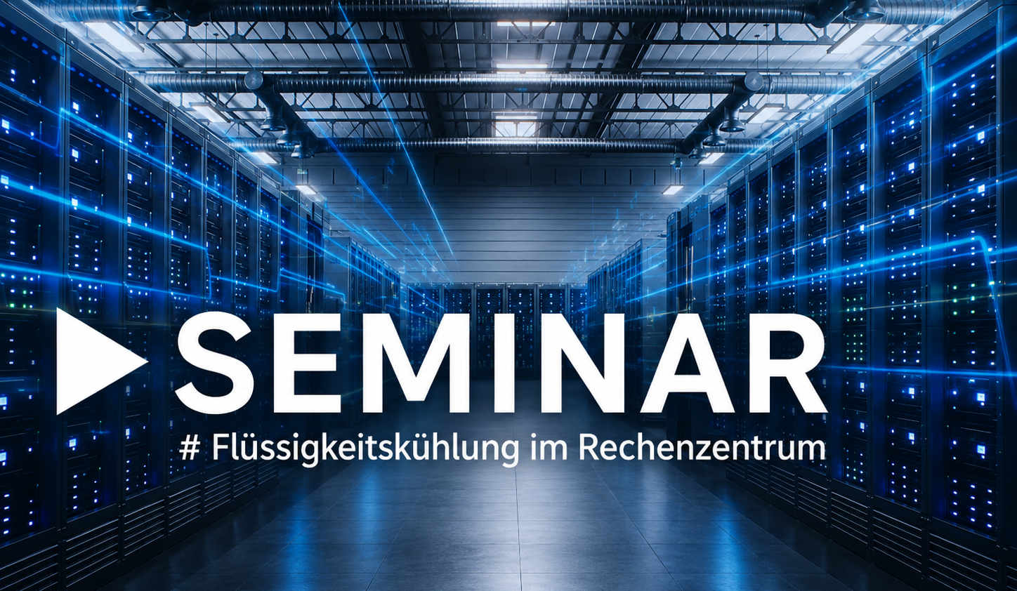 Seminar_Webinar Flüssigkeitskühlung in Rechenzentrum