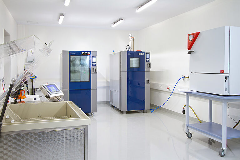 Das WKM Technikum zur Schulung von Kunden und Mitarbeitern