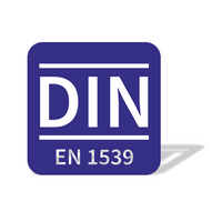 Siegel für die Norm DIN EN 1539