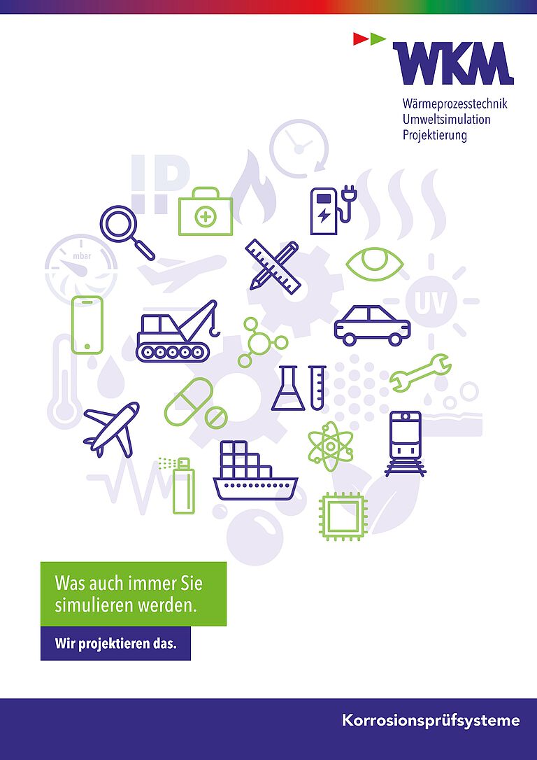 Broschuere WKM Korrosionspruefschrank Salzspruehkammer Kondenwasserpruefschrank