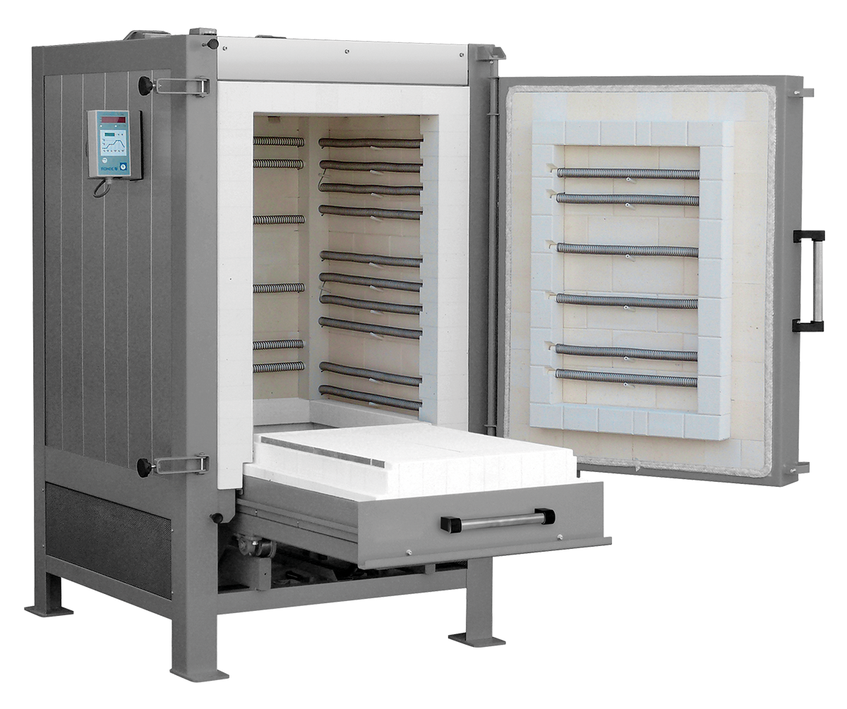 Hochtemperatur-Kammerofen mit 480 l Volumen