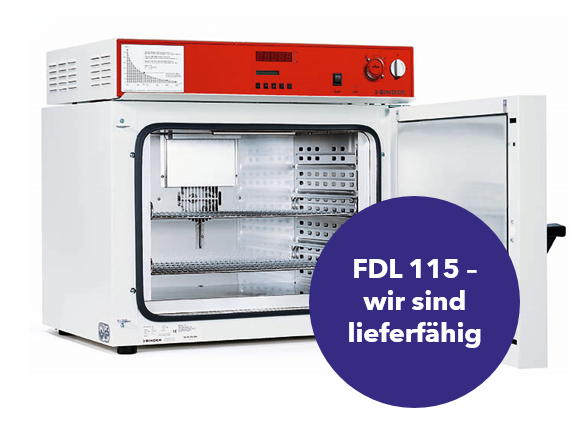 Binder FDL 115 - Sicherheitstrockenschrank für begrenzte Lösemittelmengen