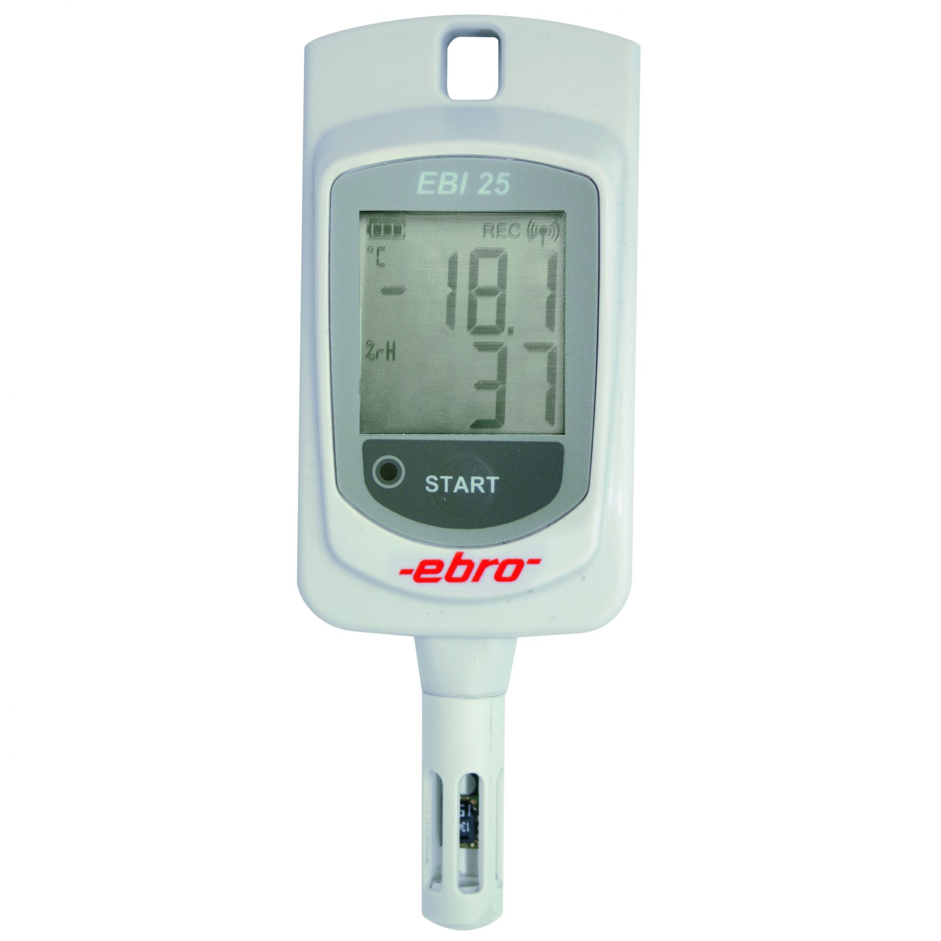 EBI 25-TH Funk-Temperaturdatenlogger mit externem Feuchtesensor