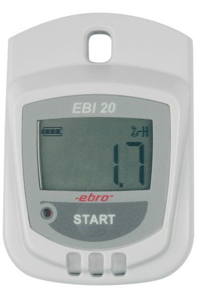 EBI 20-TH1 Temperatur-/Feuchtedatenlogger mit internem Feuchtesensor 
